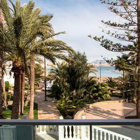 2-3 En Primera Linea De Playa De Poniente -benidorm *