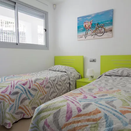 Appartement 2-3 En Primera Linea De Playa De Poniente -benidorm *