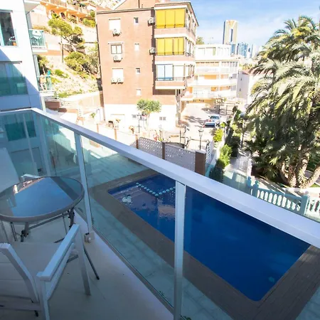 Appartement 2-3 En Primera Linea De Playa De Poniente -benidorm
